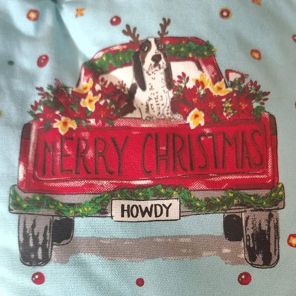 The Pioneer Woman Christmas Oven Mitt with Truck Design NWT - Picture 3 of 5